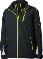 Fortis 3 in 1 jas 24 zwart/lime maat XL