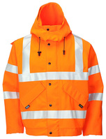 Gore-Tex Foul Weather Bomber Jacket Orange S