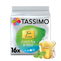 TASSIMO Tea Time Green Tea & Mint Capsule de thé