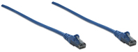 Intellinet Netzwerkkabel, Cat6, U/UTP, CCA, Cat6-kompatibel, RJ45-Stecker/RJ45-Stecker, 10,0 m, blau