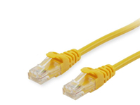 Equip Cat.6 U/UTP Patch Cable, 0.5m, Yellow