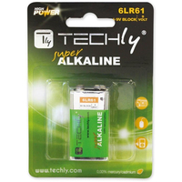 Techly 6LR61 9V Einwegbatterie Alkali