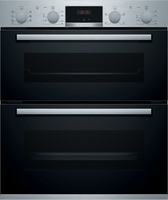 Bosch Serie 4 NBS533BS0B oven 81 L A Black, Stainless steel