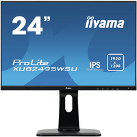 iiyama ProLite XUB2495WSU-B1 monitor komputerowy 61,2 cm (24.1") 1920 x 1200 px WUXGA LED Czarny