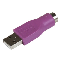 StarTech.com GC46MFKEY csatlakozó átlakító USB A PS/2 Ibolya