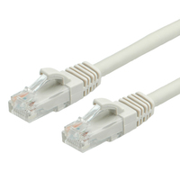 VALUE UTP Patch Cord Cat.6a, grey 0.5 m hálózati kábel Szürke U/UTP (UTP)