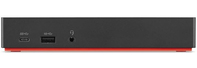 Lenovo 40AS0090US laptop dock/port replicator Wired USB 3.2 Gen 1 (3.1 Gen 1) Type-C Black