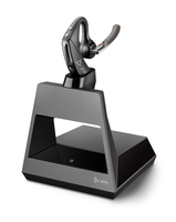 POLY Voyager 5200 Office Headset Vezeték nélküli Fülre akasztható Iroda/telefonos ügyfélközpont Bluetooth Fekete