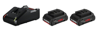 Bosch 1 600 A01 BA3 cordless tool battery / charger Battery & charger set