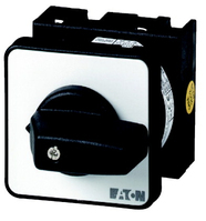 Eaton T0-1-15451/EZ interruptor eléctrico Interruptor de palanca acodillada 1P Negro, Metálico