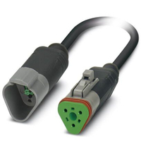 Phoenix Contact 1415004 cable para sensor y actuador 0,6 m Negro
