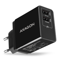Axagon ACU-DS16 ładowarka do urządzeń przenośnych Czarny Wewnątrz