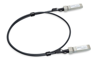 Lancom Systems SFP-DAC10-1m (Bulk 8) InfiniBand/fibre optic cable SFP+ Negro, Acero