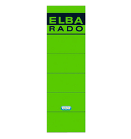 Elba 04617 GN étiquette non-adhésive 10 pièce(s) Vert Rectangle