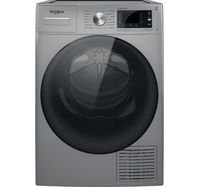 Whirlpool W7 D93SB EE ruhaszárító Szabadonálló Elöltöltős 9 kg A++ Ezüst