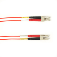 Black Box 3m, 2xLC kabel optyczny LC OM3 Czerwony