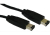 Cables Direct 1m, firewire 6 Pin 6-p Black