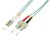 LogiLink 1m, LC - SC kabel optyczny OM3 Niebieski