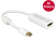 DeLOCK 62614 video átalakító kábel 0,2 M Mini DisplayPort HDMI A-típus (Standard) Fehér