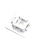Panduit ABMM-AT-C serre-câbles Acrylonitrile-Butadiène-Styrène (ABS) Blanc 100 pièce(s)