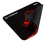 ASUS Cerberus Mat Mini Gaming mouse pad Black, Red