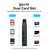 Vention 2-in-1 USB 3.0 A Card Reader(SD+TF) Black Single Drive Letter