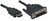 Manhattan 322782 adaptador de cable de vídeo 1 m HDMI tipo A (Estándar) DVI-D Negro