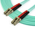 StarTech.com 7m (22ft) LC/UPC to LC/UPC OM3 Multimode Fiber Optic Cable, Full Duplex 50/125µm Zipcord Fiber, 100G Networks, LOMMF/VCSEL, <0.3dB Low Insertion Loss, LSZH Fiber Pa...