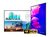 Planar Systems URX75 Digital Signage Flachbildschirm 190,5 cm (75") LCD 700 cd/m² 4K Ultra HD Schwarz Eingebauter Prozessor 24/7