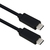 ROLINE 11.02.9081 USB-kabel 0,8 m USB4 Gen 3x2 USB C Zwart