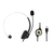 LogiLink HS0056 fejhallgató és headset Vezetékes Fejpánt Iroda/telefonos ügyfélközpont USB A típus Fekete