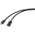 Renkforce RF-4755220 USB Kabel 1 m USB 3.2 Gen 2 (3.1 Gen 2) USB C Schwarz