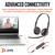 POLY Blackwire 3225 Stereo USB-C Headset +3.5mm Plug +USB-C/A Adapter