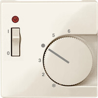 Merten M-Plan - enjoliveur pour thermostat d'ambiance - blanc brillant (MTN534844)