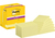 Karteczki samoprzylepne POST-IT® Super Sticky (655-S), 127x76mm, 12x90 kartek, jaskrawo żółte