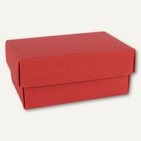 Buntbox Geschenkschachteln A5, Karton, 26.6 x 17.2 x 7.8 cm, 350 g/m², rot, 12er-Pack