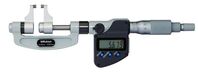 MITUTOYO Mérőcsőrős mikrométer digitális : 0 - 25 mm / 0,001 mm 343-250-30
