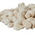 Relaxdays Marmorkies, 5kg, Dekosteine, 25 - 40mm, Kieselsteine, Gartenkiesel, Beet, Blumentopf, Grab, Zierkies, weiß