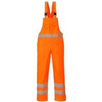 Portwest S388 High Visibility Waterproof Bib & Brace Orange - Size 2XL