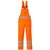 Portwest S388 High Visibility Waterproof Bib & Brace Orange - Size XL
