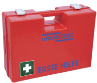 K.57 Erste-Hilfe-Koffer Pro, Füllung DIN 13169:2021, leuchtorange 