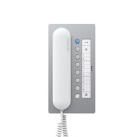 Haustelefon Comfort Aluminium/weiß HTC 811-0 A/W