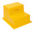 Safety Steps & Mounting Block - Two Step - Red