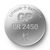 GP Batterie CR2450 Knopfzelle, 5er Pack