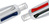 Mehrfarb-Druckkugelschreiber BIC® 4 Colours® 3+1 HB, grau, 1St+12 Bleiminen