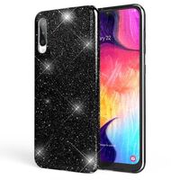 NALIA Glitter Case compatible with Samsung Galaxy A50, Diamond Cover Slim Protective Rugged Silicone Phone Skin, Ultra Thin Sparkle Mobile Protector Bling Shockproof Bumper Rubb...