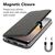 Huawei P20 Pro Klapp Hülle von NALIA Slim Handy Hülle Flip Case Cover mit Magnet Schwarz