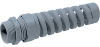 Kabelverschraubung mit Knickschutz, PG21, 33 mm, Klemmbereich 13 bis 18 mm, IP68