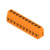 Leiterplattenklemme, 10-polig, RM 5 mm, 0,2-2,5 mm², 15 A, Schraubanschluss, ora