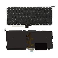 Keyboard with Backlit - Hungarian Layout for Apple Unibody Macbook Pro A1278 Mid 2009 to Mid 2012 Keyboard with Backlit - Einbau Tastatur